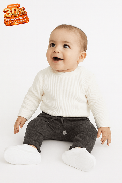 Boboli Baby Boy Grey Pants | Boboli In Lebanon