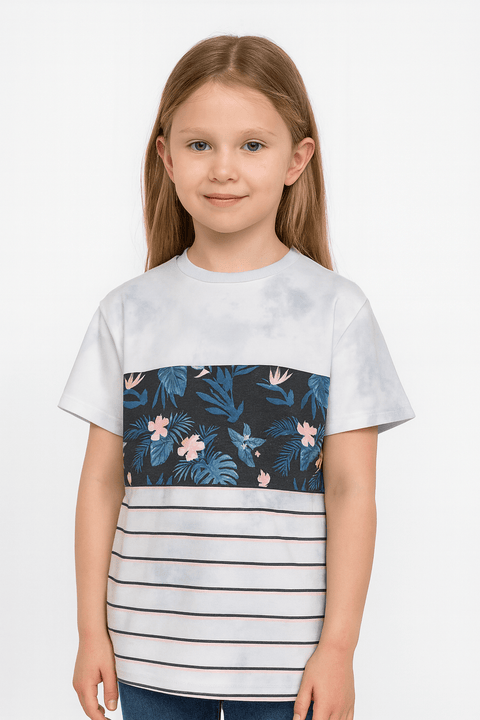 Univibe Girl's Multicolor T-shirt |Univibe In Lebanon