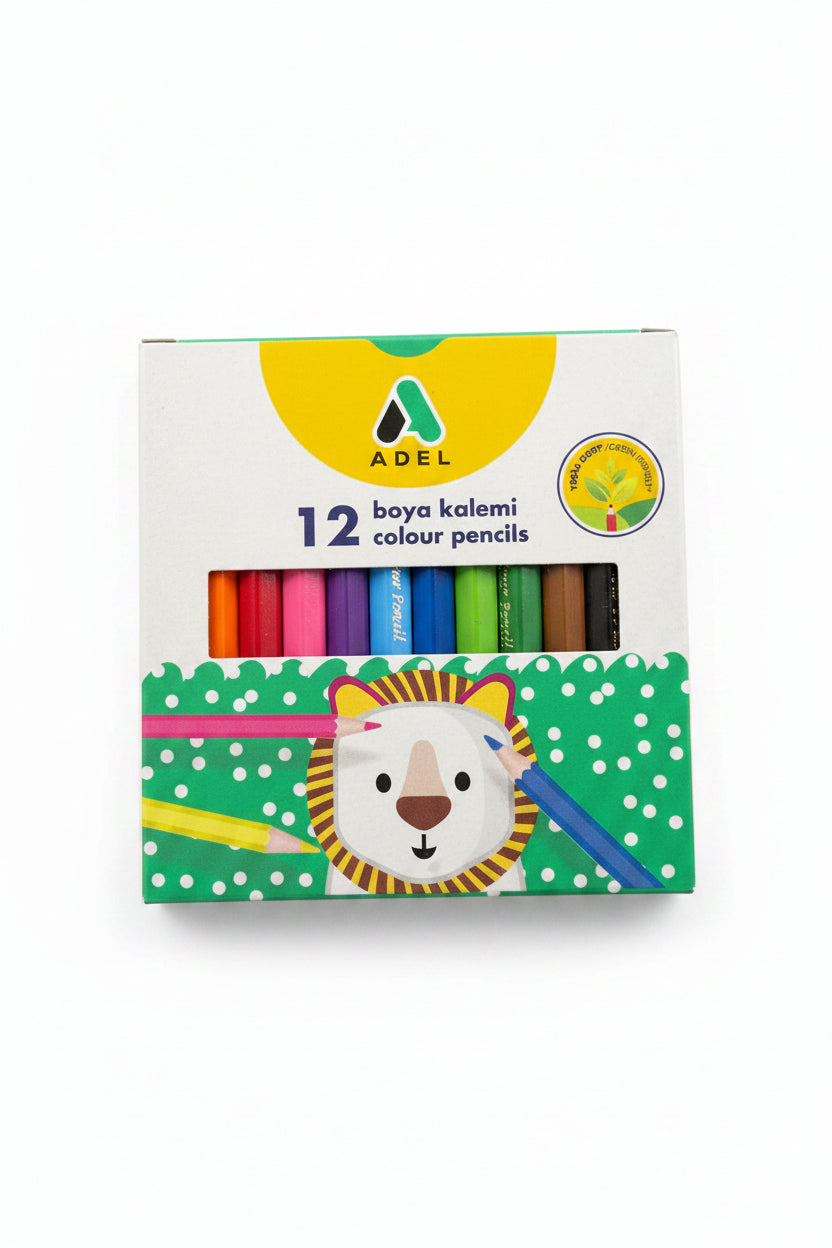 Adel 12 Coloured Pencils Half (2112325001)