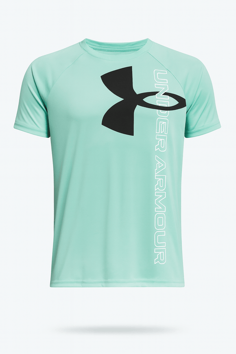 Under Armour Boy's Green T-shirt ABFK1636