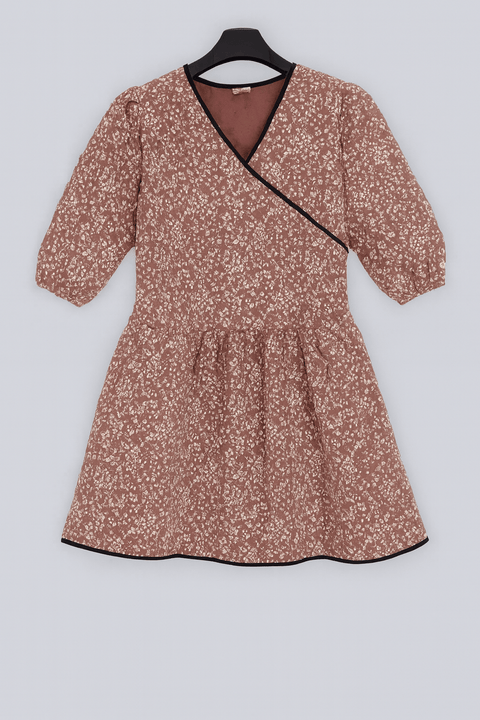 POMPdeLUX Girl's Multicolor Quilted Dress  |POMPdeLUX in Lebanon