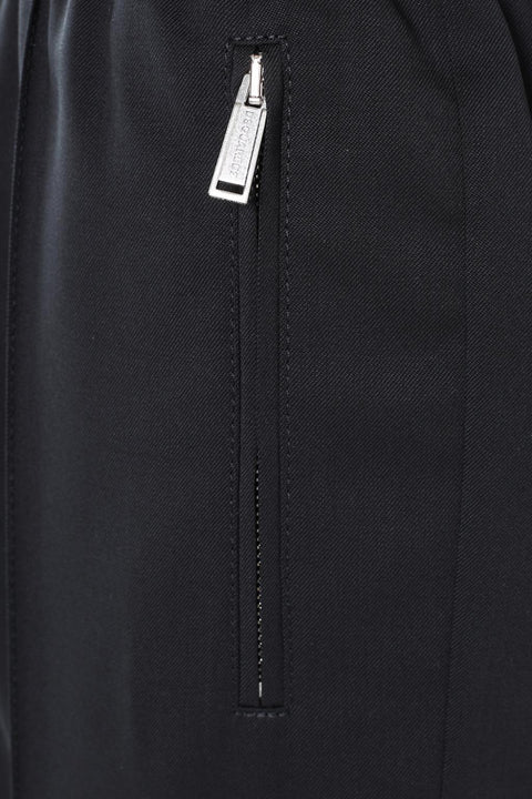 Dsquared2 Men's Black Pleated Trouser s74kb0004 FA73 (od6