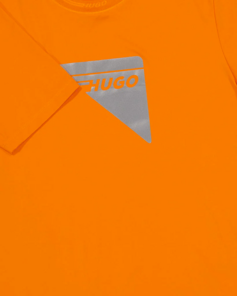 Hugo Men's Orange T-Shirts TNKUP FE286(shr)
