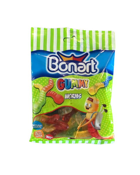Bonart Gummy Worms Jelly Candy 80g | Bonart In Lebanon