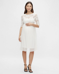 Mamailicious Women's White Dress 11200674 FE188
