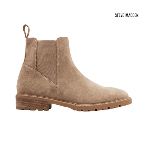Brand New Steve Madden Ladies' Lorali Short Boot, Tan