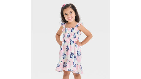 Disney  Baby Girl's Pink Minnie Mouse Woven Gauze Dress   | Disney  in Lebanon