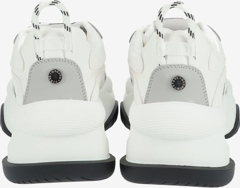 Steve Madden Women's White & Gray Belissimo Sneakers | Steve Madden In Lebanon
