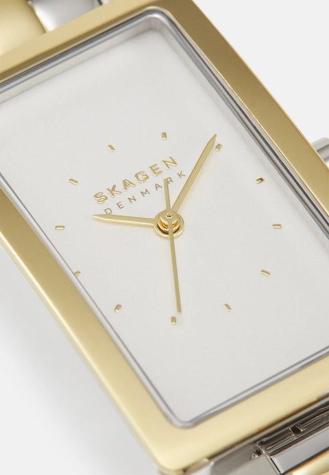Skagen Denmark Women's Silver & Gold Haken Lille Watch |Skagen Denmark In Lebanon