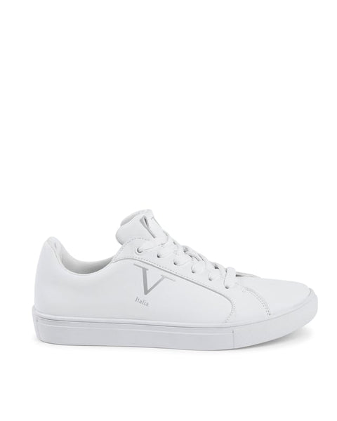 V Italia By Versace Women's White SNK 001 Sneakers | V Italia In Lebanon