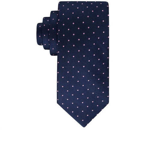 Tommy Hilfiger Men's Navy/Pink Metcalf Dot Tie | Tommy Hilfiger In Lebanon