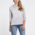 Weatherproof Vintage Woman's Light Gray Slub Hoodie