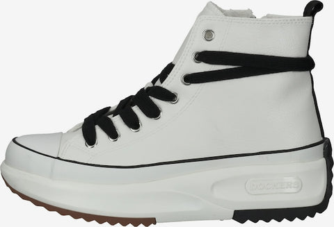 Dockers Women's White Canvas Sneakers |Dockers  in Lebanon