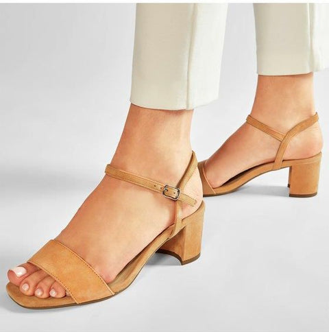 Steve Madden Women's Coral Suede Kyona Heeled Sandals|Steve Madden In Lebanon