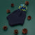 Sinsay Boy's Navy Blue Ribbed Knit Style Beanie