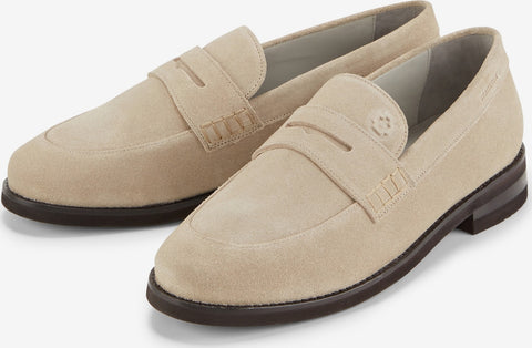 Strellson Men's Beige Suede Epsom Cambridge Flat Shoes | Strellson In Lebanon