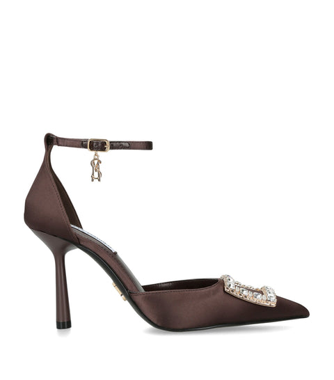 Steve Madden Women's Brown Accession Heeled Sandal | Steve Madden In Lebanon