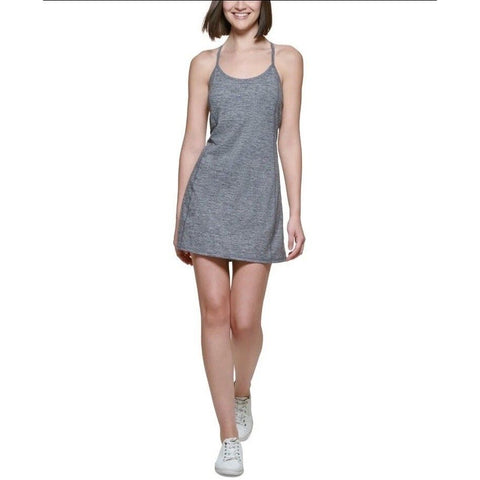 Calvin Klein Women's Gray Dress ABF1053 shr(ll31,ma35,ma36)