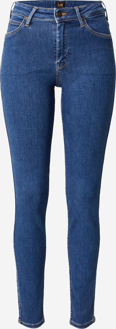 Lee Women's Dark Blue Foreverfit Skinny High Waist Jeans | Lee In Lebanon