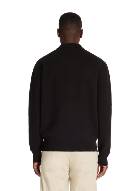Celio Men's Black Jepoclo Polo Neck Long Sleeves Sweaters |Celio In Lebanon