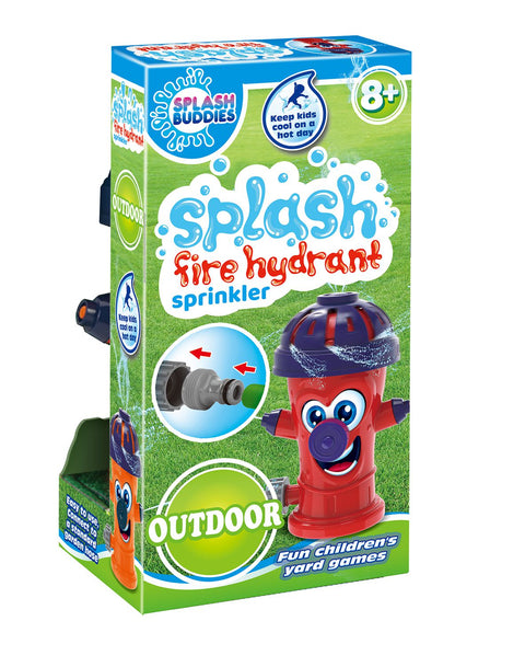 EU Splash Buddies Outdoor Sprinkler Fire Hydrant Sprayer AM222 shr