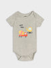 Sinsay Baby Boy's Multicolor Printed Pack Of 3 Bodysuits | Sinsay In Lebanon
