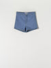 Sinsay Women's Blue High Waist Denim Short | Sinsay In Lebanon
