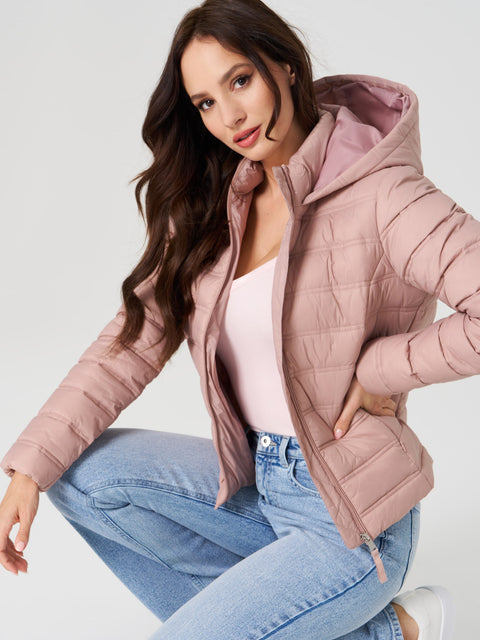 Sinsay Women's Dusty Rose Quilted Jacket|Sinsay In Lebanon