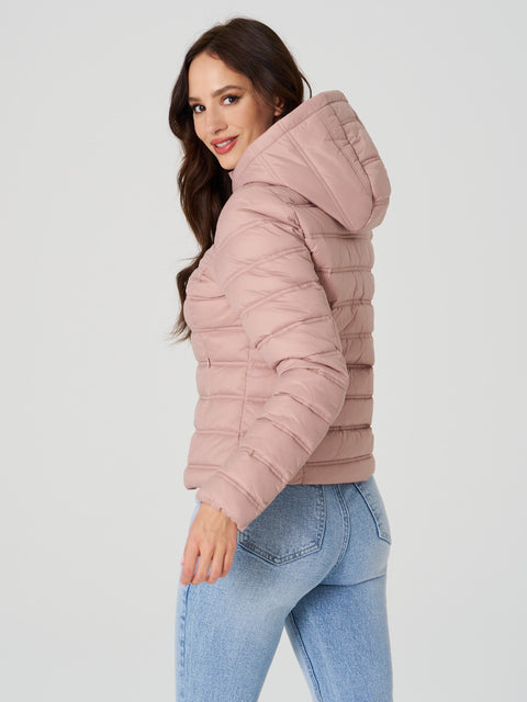 Sinsay Women's Dusty Rose Quilted Jacket|Sinsay In Lebanon