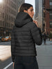 Sinsay Women's Black Hooded Puffer Jacket | Sinsay in Lebanon