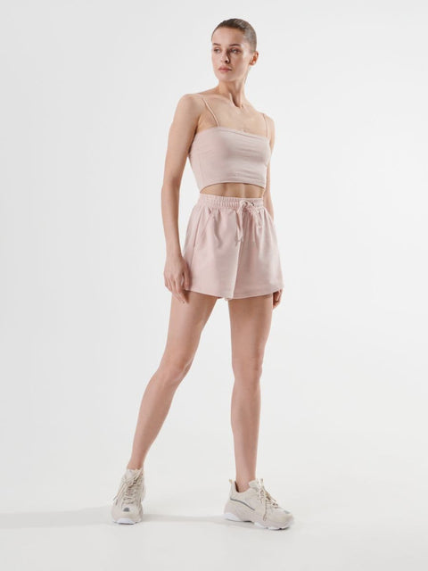 Sinsay Women's Light Pink High Waist Short |Sinsay In Lebanon