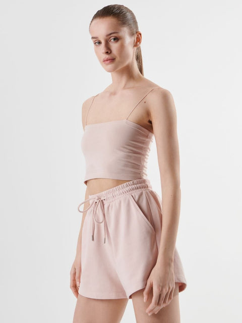 Sinsay Women's Light Pink High Waist Short |Sinsay In Lebanon