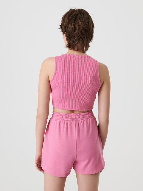 Sinsay Women's Pink Elastic Waistband Short | Sinsay In Lebanon