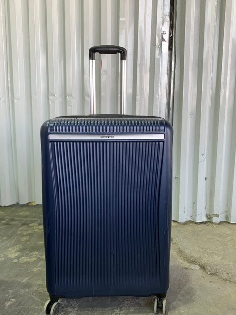 Samsonite Premium Navy Luggage Customer Return Deal  (Scratched Body)| Samsonite In Lebanon