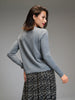 Sinsay Women’s Gray Classic Heather V-Neck Sweater | Sinsay Lebanon