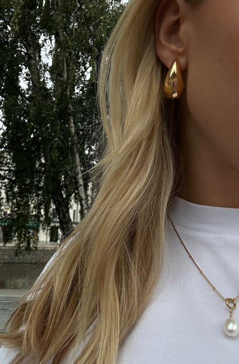 Ana Luisa Women's Gold Statement Teardrop Earrings | Ana Luisa In Lebanon
