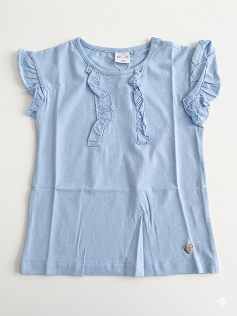 Ativo Girl's Light Blue Short Sleeve Dress | Ativo In Lebanon