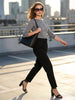 Sinsay Women's Gray Long Sleeve T-Shirt | Sinsay In Lebanon