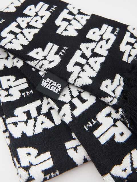 Reserved Baby Boy's Black Star Wars Scarf | Reserved In Lebanon