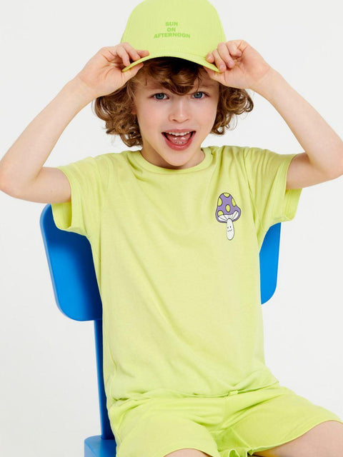Sinsay Boy's Yellow  Short-Sleeve T-Shirt | Sinsay In Lebanon