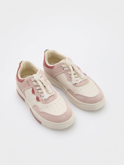 Reserved Girl's Off White Sneakers With A Stopper | Reserved In Lebanon