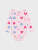 Sinsay Girl's multicolor print 3 PACK bodysuit AYA