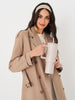Sinsay Women's Beige Classic Trench Coat | Sinsay In Lebanon