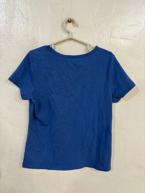 Cat & Jack Girl's Blue Short Sleeve Fitted T-Shirt | Cat & Jack in Lebanon