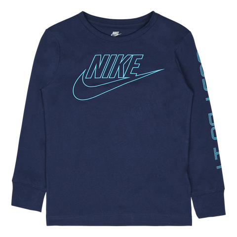 Nike Boy's Navy Long Sleeve Logo Blouse |Nike In Lebanon