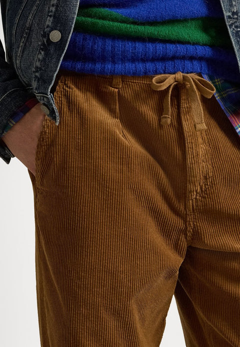 Polo Ralph Lauren Men's Toffee Brown Prepster Corduroy Easy Classic Trousers | Polo Ralph Lauren In Lebanon