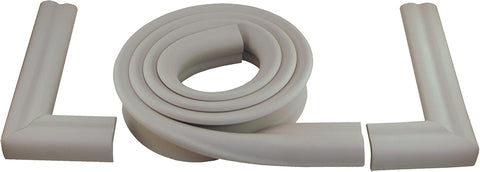 KidKusion Hearth Cushion Taupe Babyproof Fireplace Bumper | KidKusion In Lebanon
