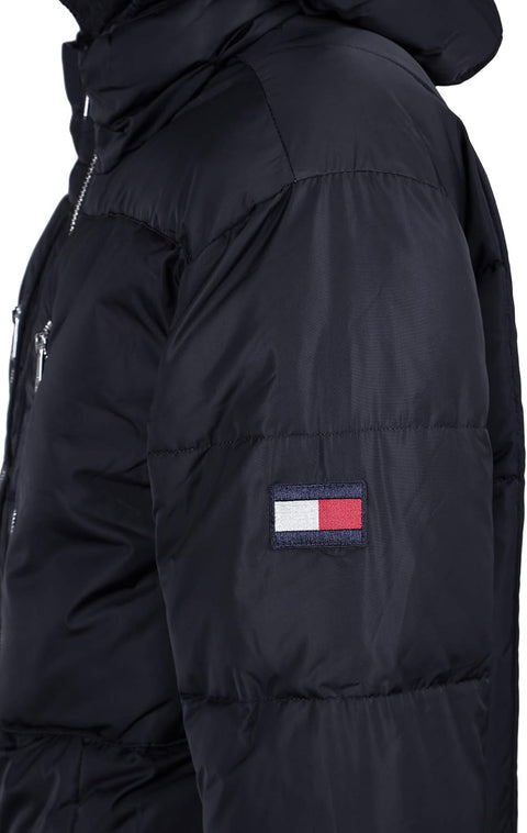 Tommy Hilfiger Men's Black Quilted Sherpa Hooded Jacket |Tommy Hilfiger in Lebanon