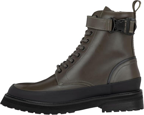 Strellson Men's Black & Khaki Green Ravenscourt Nimonico Boot | Strellson In Lebanon