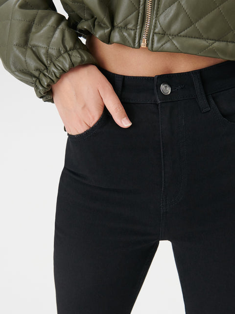 Sinsay Women's Black High Rise Skinny Jeans|Sinsay In Lebanon